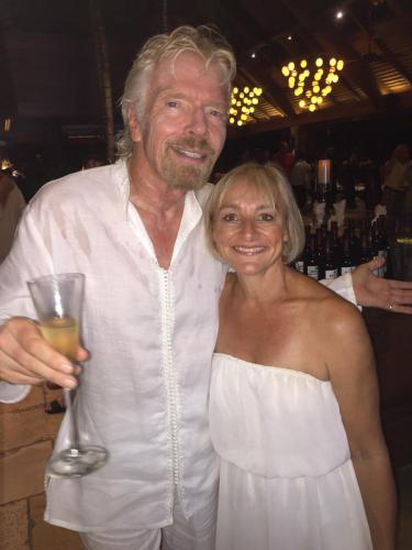 Sally and Sir Richard Branson